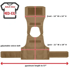 Hot Selling High Quality Durable Training Vest Outdoor Hunting Tactical Vest High Quality Tactical Vest for Training  Training Assault Vest Outdoor Multi-Function EVA Thick Guard Vest stab-proof security vest