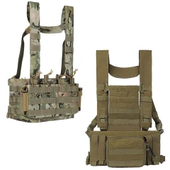 Best Selling Premium Training Vest for Outdoors Breathable Tactical Chest Rigs Good Quality Training Tactical Vest   Training Chest Rig outdoors Breathable Vest for Men stab-proof sports equipment security vest