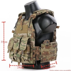 Quality Material Quick Release Style Vest Training Chest Set Outdoors Outdoor Breathable Game Wear-resistant Vest  Fashion high-quality Quick Nylon Cutting Training Hunting Vest Personal Protective Hunting vest