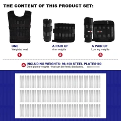 Lightweight High-quality Training Adjustable Weighted Vest Wear-resistant Lightweight Stab-proof Training Vest  high-quality durable Training Vest Polyester Oxford Hunting Fishing Cross Draw