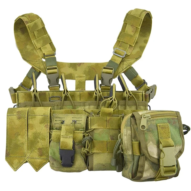 Adjustable Tactical Vest for Hunting Wear-Resistant Lightweight Training Vest High Quality Tactical Assault Vest  outdoors Breathable Adjustable Assault Training Paintball Vest lightweight Training