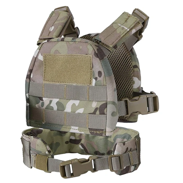 Hot Selling Lightweight Durable Tactical Vest Wear-Resistant Tactical Training Vest Wear-Resistant Outdoor Tactical Vest  high-quality Training Vest Lightweight Camouflage Loaded Vest sports equipment Training Vest