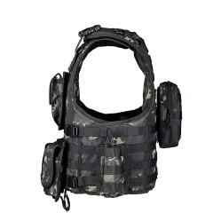 Adjustable Hunting Vest Wear-Resistant Lightweight Training Vest Outdoors Breathable Tactical Vest for Training  Durable Training high-quality Weighted vest Hot selling Weights Vest Plates Men Workout vest