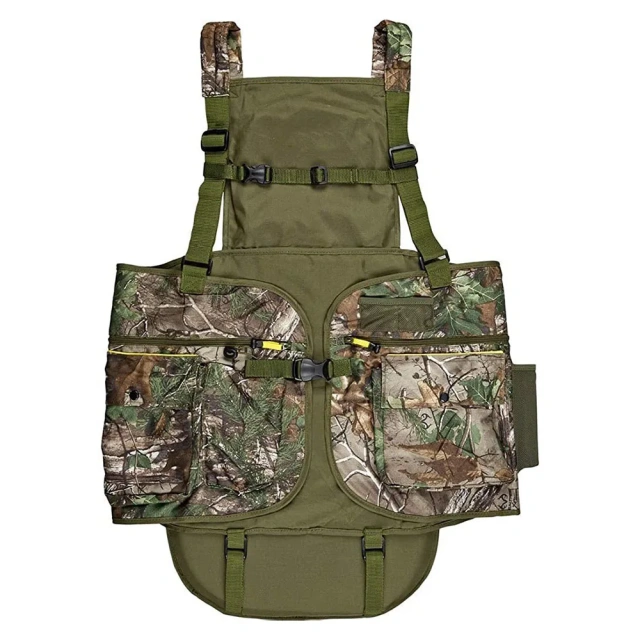 High Quality Camo Hunting Vest Durable Waterproof Tactical Vest Multifunctional Wear-Resistant Men Training Vest  Multifunctional durable Training Hunting Vest outdoors sports equipment Sports Vest