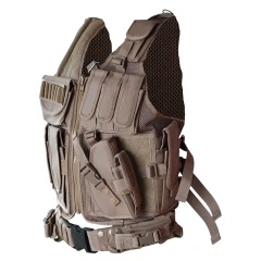 Adjustable Training Hunting Vest High Quality Oxford Training Vest Durable Breathable Tactical Vest  Lightweight Wear-resistant stab-proof Sports Training vest outdoors Breathable Training Vest