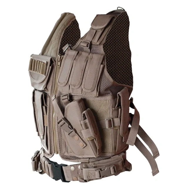 Adjustable Training Hunting Vest High Quality Oxford Training Vest Durable Breathable Tactical Vest  Lightweight Wear-resistant stab-proof Sports Training vest outdoors Breathable Training Vest