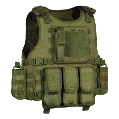 Top Selling Waterproof Training Hunting Vest Outdoors Tactical Hunting Vest Breathable Tactical Vest for Assault  Training Breathable Protective Vest Outdoor Lightweight Assault Adjustable Low Enforcement Vest