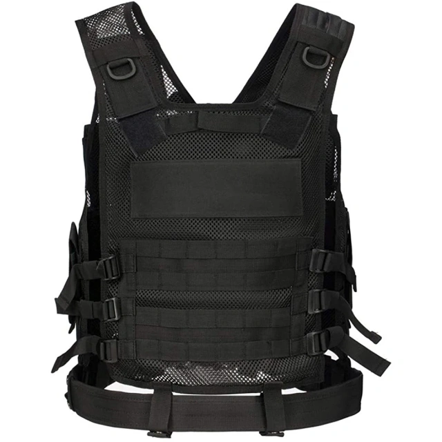 Outdoor Training Style Vest Adjustable Training Vest Detachable Hunting Mountaineering Breathable Outdoors Vest  Adjustable Working Out Weighted Vest Workout Breathable Men and Women Training Weight Vest