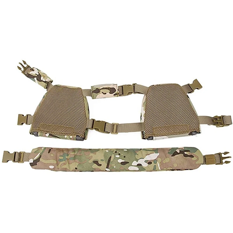 Hot Selling Lightweight Durable Tactical Vest Wear-Resistant Tactical Training Vest Wear-Resistant Outdoor Tactical Vest  high-quality Training Vest Lightweight Camouflage Loaded Vest sports equipment Training Vest