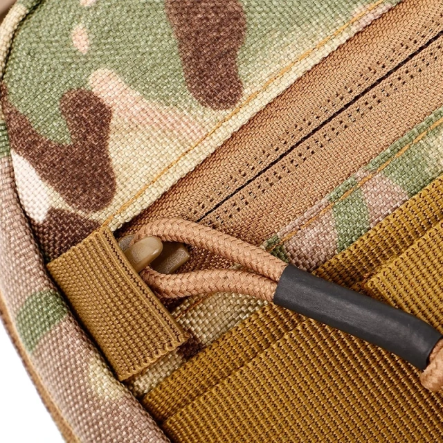 Sports Tactical Chest Rig Bag Utility Tactical Chest Pack Rig with Pouch Outdoor Breathable Chest Tactical Vest for Sports  Tactical Chest Rig Adjustable Detachable Molle Chest Rigs with Mag Pouch Camouflage Tactical Vest Chest Rig