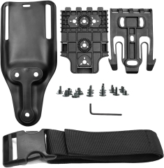 Factory Wholesale Hot-Selling Tactical Kydex Holster Platform Adapter Mid-Low Belt Loop Waist Paddl Long Holster Descender Adapter Paddle Suitable for Multiple Scenarios Daily Portable Eco-Friendly