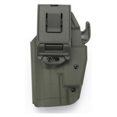 Leg-Mounted Tactical Kydex Holster Platform Quick-Locking System with Universal Portable Paddle Adapter Belt Loop Versatile Various Scenarios Enhance the overall practicality comfort of the equipment