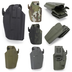 It features universal belt fastening for Tactical Kydex Holster quick tightening release with durable materials ensuring long service life an ideal choice for tactical equipment enthusiasts who pursue