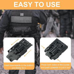Kydex Holster is specially designed for hunting outdoor sports adopt high-quality polymer material combined with a lightweight structure provides reliable protection while ensuring comfortable wearing
