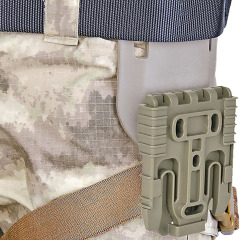 Wholesale Promotional Tactical Kydex Holster Quick-Release Polymer Tactical Thigh-Mounted Tool Pouch Holder Tactical Personal Defense Equipment MOLLE It is durable quickly detachable and lightweight