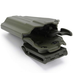 Leg-Mounted Tactical Kydex Holster Platform Quick-Locking System with Universal Portable Paddle Adapter Belt Loop Versatile Various Scenarios Enhance the overall practicality comfort of the equipment