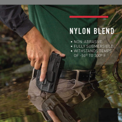 Kydex Holster holster is specially designed for shooting and tactical hunting scenarios It is durable with a long service life enhances grip comfort and features a versatile stylish design suitable for daily use