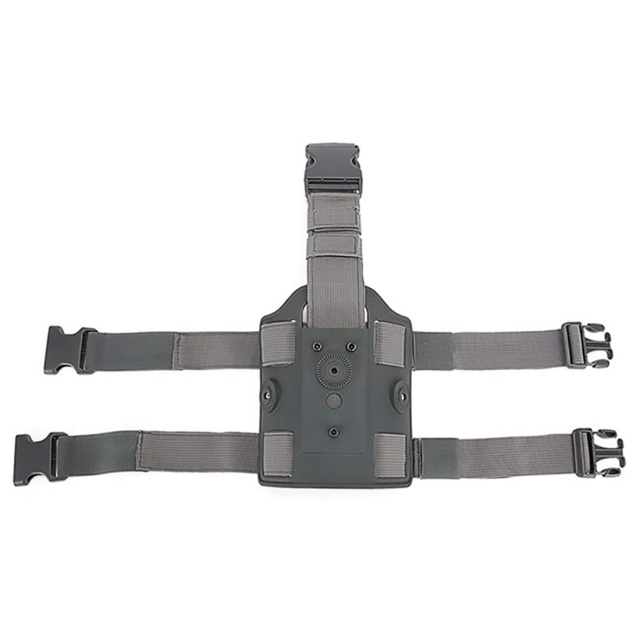 Leg-Mounted Tactical Kydex Holster Platform Quick-Locking System with Universal Portable Paddle Adapter Belt Loop Versatile Various Scenarios Enhance the overall practicality comfort of the equipment