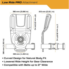 This tactical Kydex holster set is specially designed for complex hunting tactical scenarios Its durable structure ensures long service life and guarantees stability and precision Daily wear-resistant