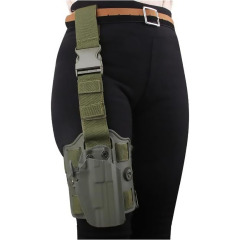 It features universal belt fastening for Tactical Kydex Holster quick tightening release with durable materials ensuring long service life an ideal choice for tactical equipment enthusiasts who pursue