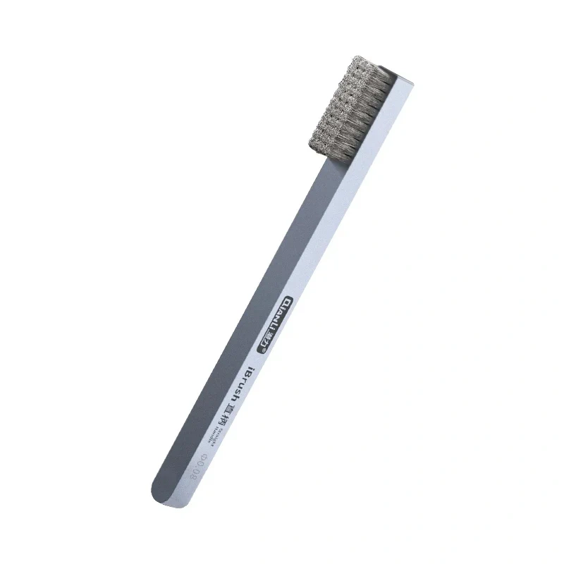 QIANLI iBrush Straight Handle Steel Brush/Brush Clean the Motherboard BGA for Glue Removal Tin Removal Polishing Cleaning Tools