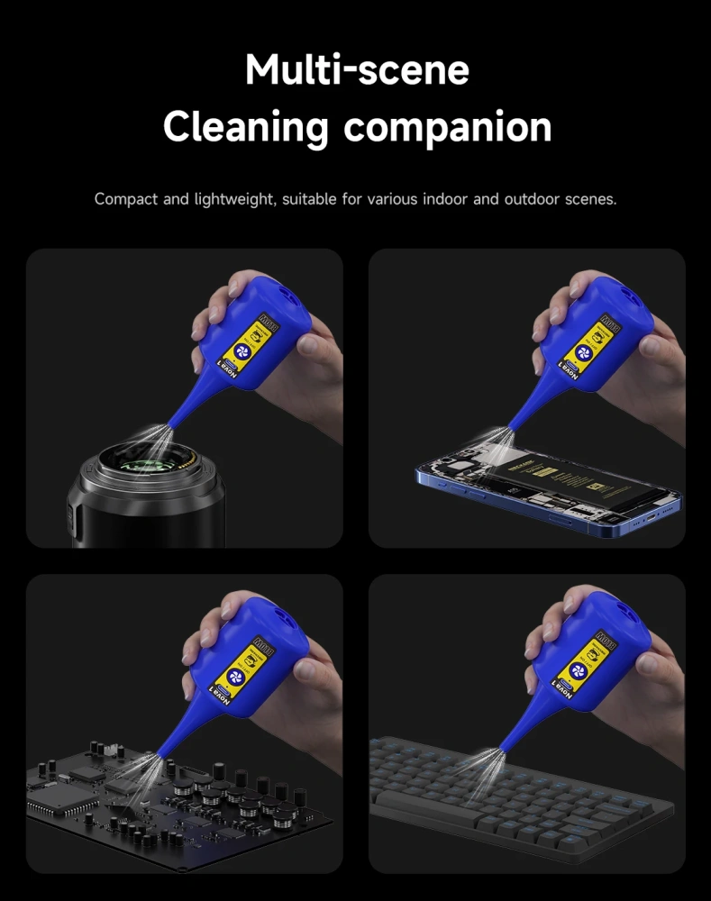 MECHANIC NOVA 1 Electric Camera Air Blower Mini Cordless Vacuum Cleaner Len Sensor Duster for Canon Sony Keyboard Anime Car Pet