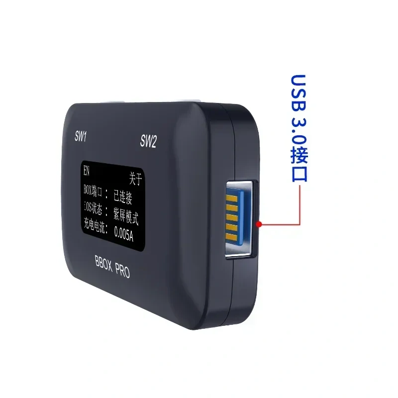 JC B-BOX Pro DFU Box MJ iRepair P10 DCSD For IOS A7-A11 One Key Purple Mode for iPhone & iPad Modify NAND Syscfg Data Read Write