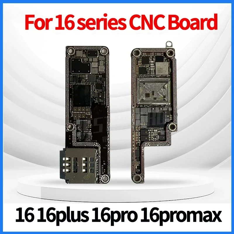 CNC Motherboard  For iPhone 16 16PLUS 16PRO 16PROMAX Logic Board Swap CPU Baseband Without Nand US EU Polishing CPU RF