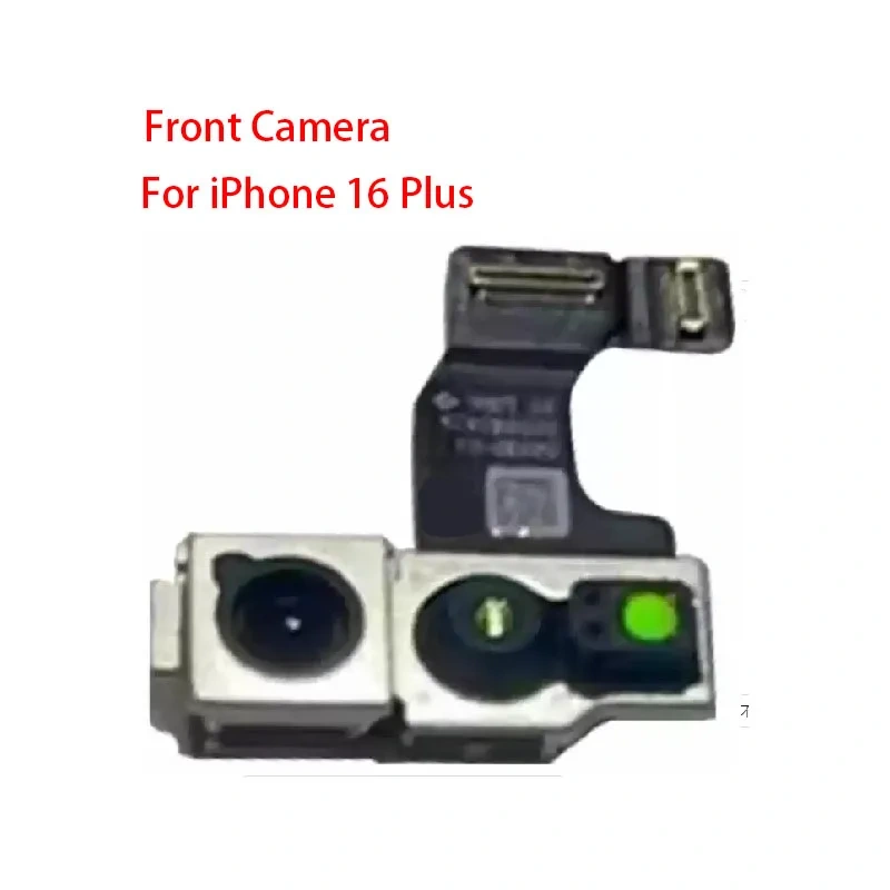 Original Front Small Facetime Camera With Flash Module Sensor Flex Cable For iPhone 16 Plus Pro Max