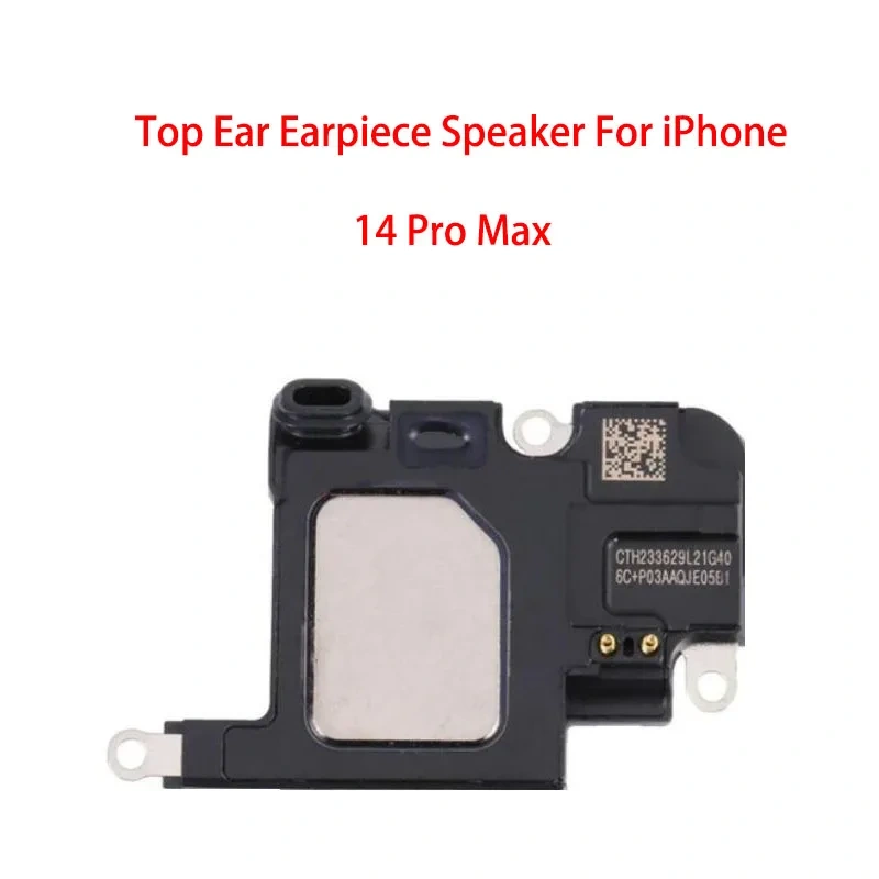 Original Front Top Ear Earpiece Flex For iPhone 14 Pro Max Plus Ear Speaker Headphone Sound Receiver Flex Cable