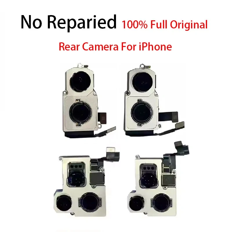 Original No Repaired Back Rear Main Camera Flash Module Sensor Flex Cable For iPhone 16e 16 Pro Max Plus
