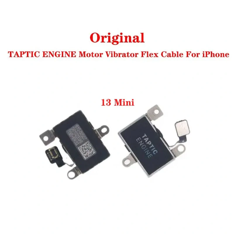 Original TAPTIC ENGINE Motor Vibrator Flex Cable For iPhone 13 Pro Max Mini Repair Replacement Parts