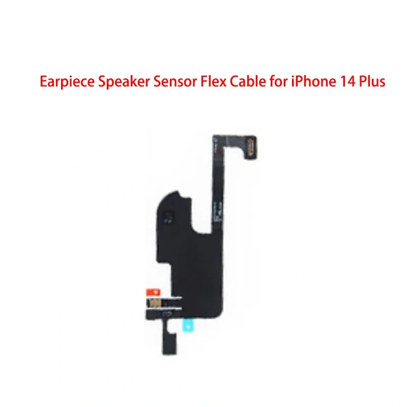 Original Earpiece Ear Speaker For iPhone 14 Pro Max Plus Sound Receiver Earphone Front Light Sensor Flex Cable