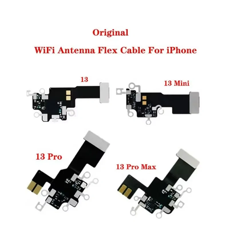 WiFi Antenna Signal Flex Cable For iPhone 11 12 13 Mini 14 Plus 15 Pro Max Wireless Wi-Fi Ribbon Parts