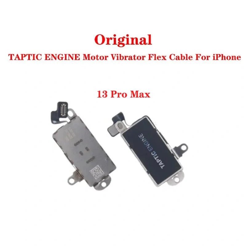 Original TAPTIC ENGINE Motor Vibrator Flex Cable For iPhone 13 Pro Max Mini Repair Replacement Parts