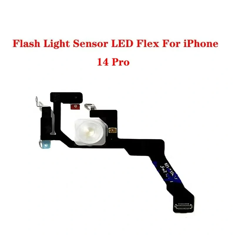 LED Flash Light FPC Sensor Flex Cable Repair Parts For iPhone 14 Plus Pro Max