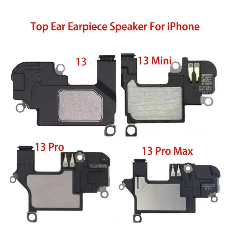 Original Front Earpiece For iPhone 13 Mini Pro Max EarPhone Ear Speaker Replacement Receiver Parts