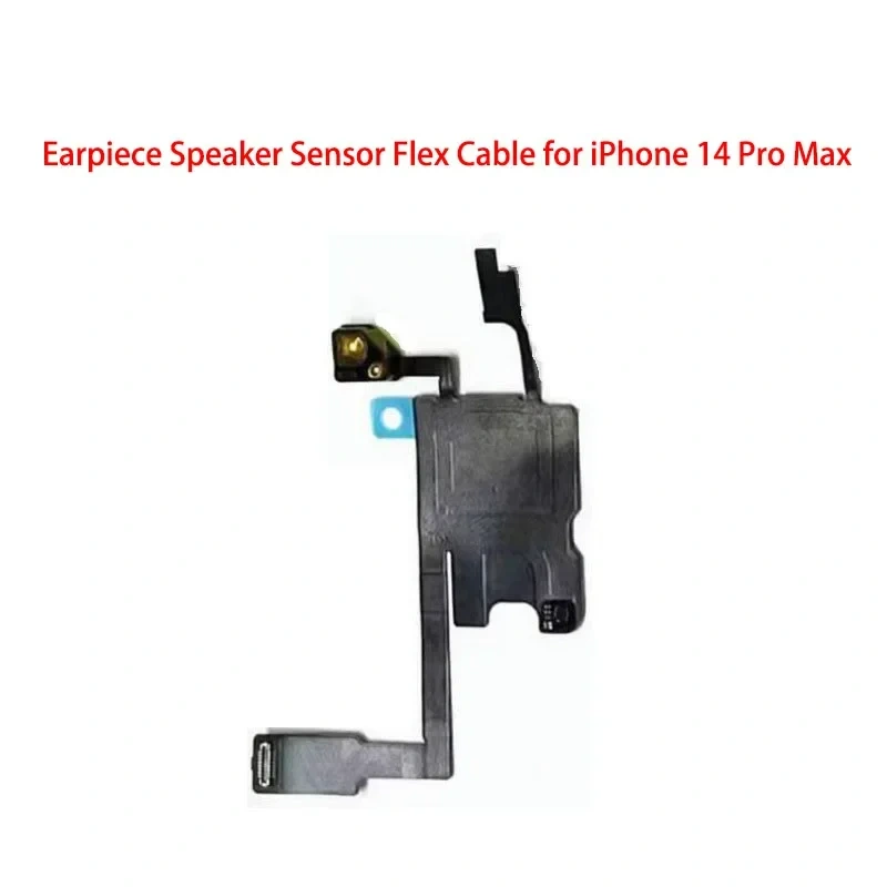 Original Earpiece Ear Speaker For iPhone 14 Pro Max Plus Sound Receiver Earphone Front Light Sensor Flex Cable
