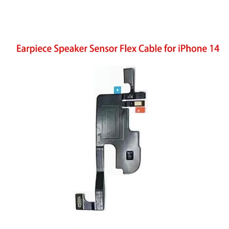 Original Earpiece Ear Speaker For iPhone 14 Pro Max Plus Sound Receiver Earphone Front Light Sensor Flex Cable