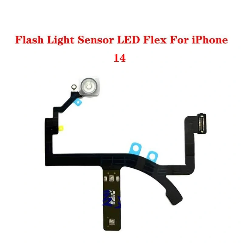LED Flash Light FPC Sensor Flex Cable Repair Parts For iPhone 14 Plus Pro Max