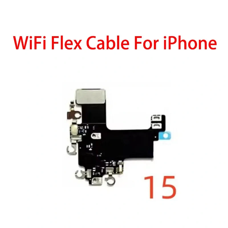 WiFi Antenna Signal Flex Cable For iPhone 11 12 13 Mini 14 Plus 15 Pro Max Wireless Wi-Fi Ribbon Parts