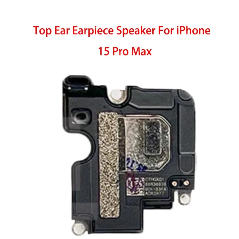 10PCS For iPhone 15 Pro Max Plus Ear Speaker Headphone Sound Receiver Flex Cable Front Top Ear Earpiece Flex
