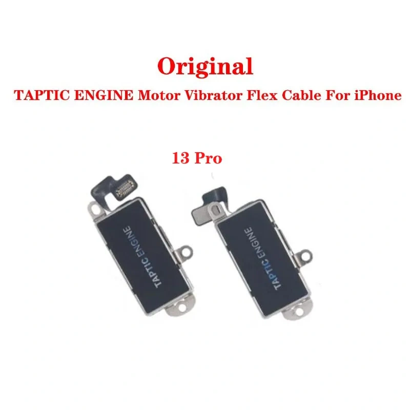 Original TAPTIC ENGINE Motor Vibrator Flex Cable For iPhone 13 Pro Max Mini Repair Replacement Parts