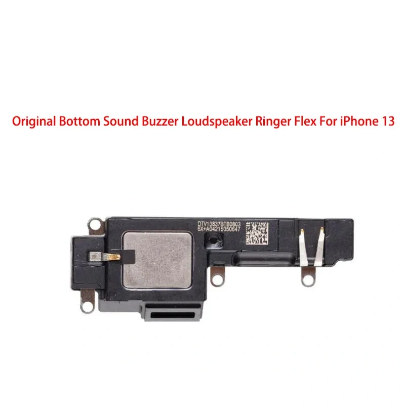 Original Inner Bottom Ringer Buzzer Loud Speaker For iPhone 13 Mini Pro Max Repair Assembly Replacement Parts