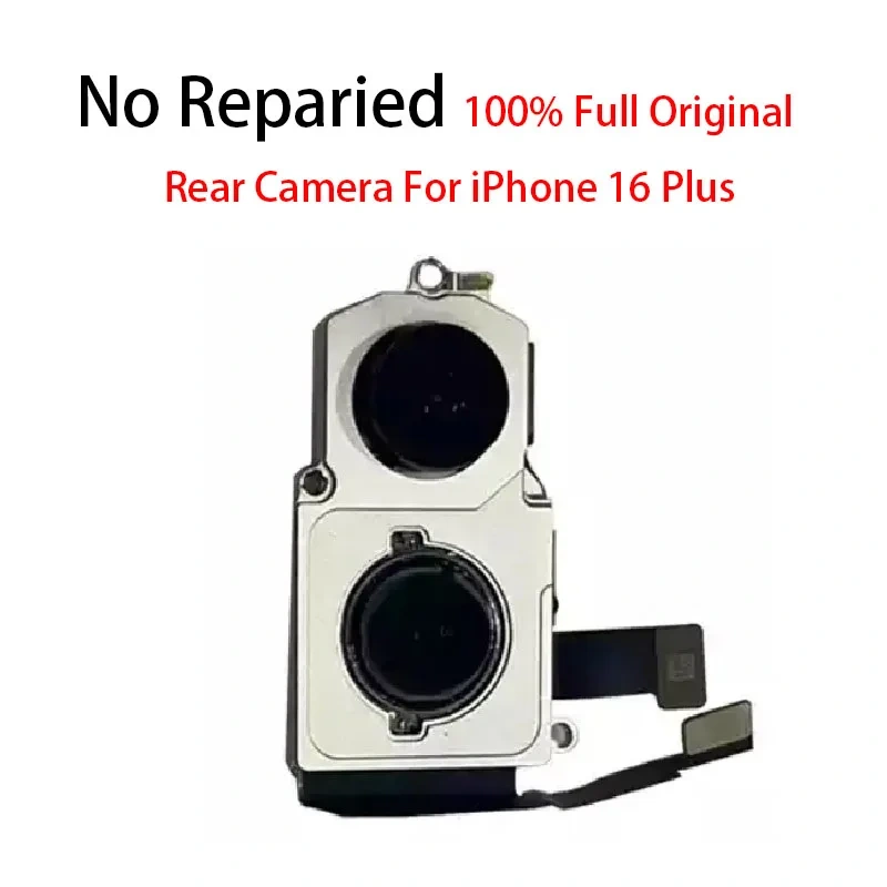 Original No Repaired Back Rear Main Camera Flash Module Sensor Flex Cable For iPhone 16e 16 Pro Max Plus