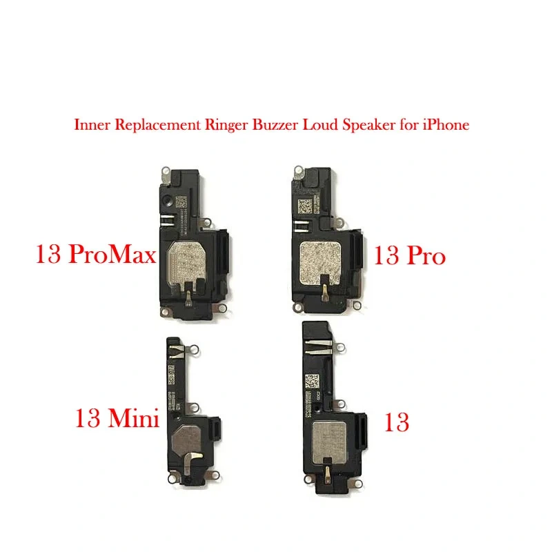 Original Inner Bottom Ringer Buzzer Loud Speaker For iPhone 13 Mini Pro Max Repair Assembly Replacement Parts