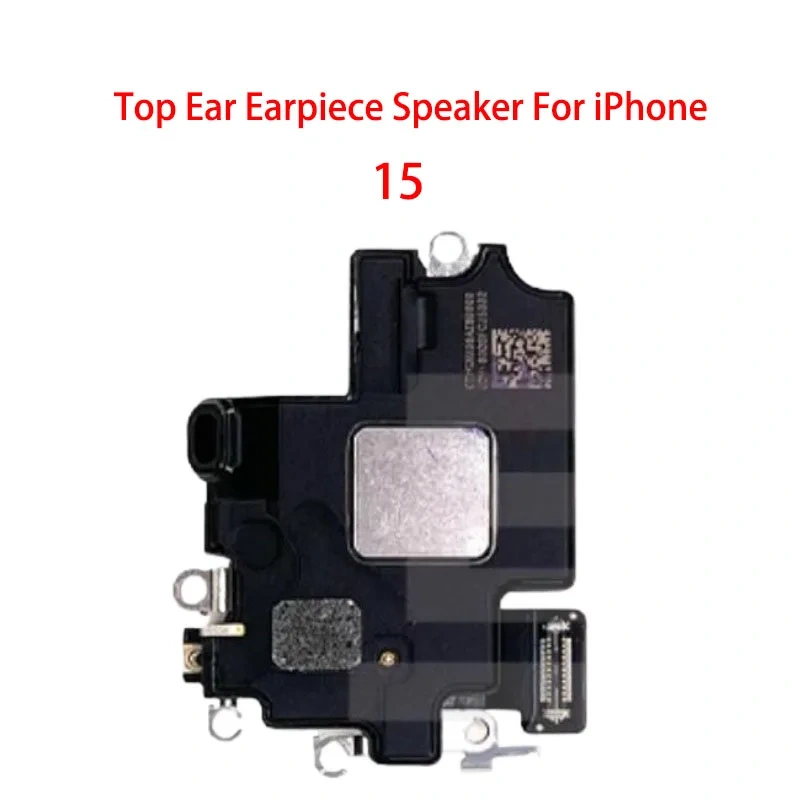 10PCS For iPhone 15 Pro Max Plus Ear Speaker Headphone Sound Receiver Flex Cable Front Top Ear Earpiece Flex