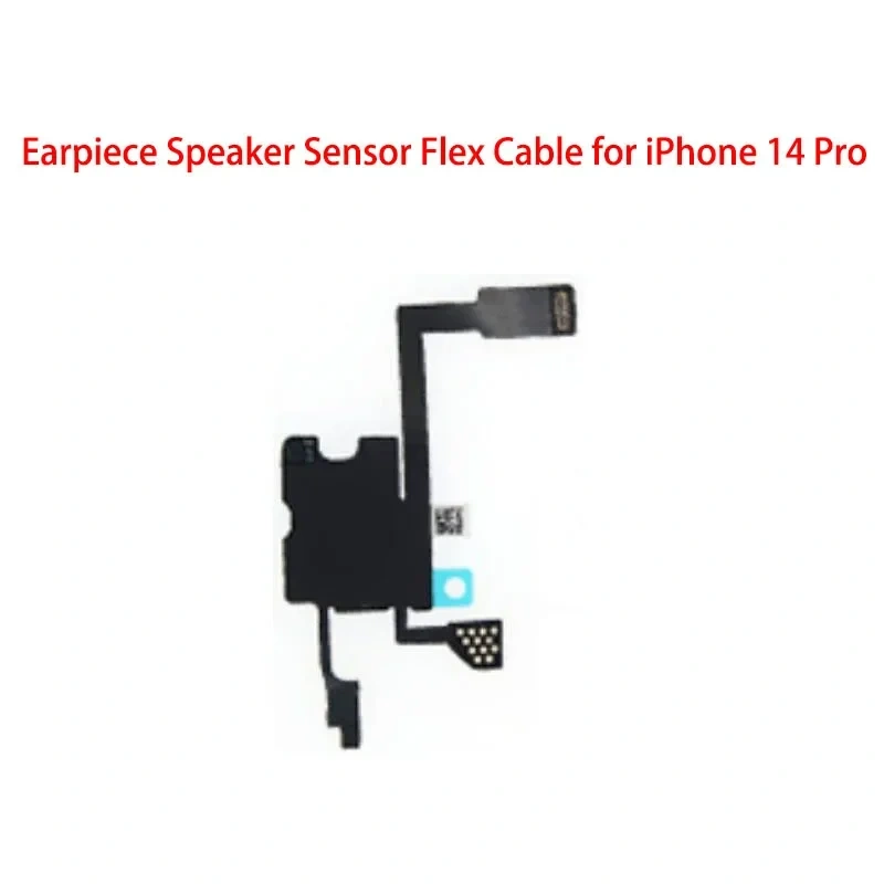 Original Earpiece Ear Speaker For iPhone 14 Pro Max Plus Sound Receiver Earphone Front Light Sensor Flex Cable