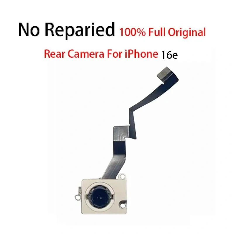 Original No Repaired Back Rear Main Camera Flash Module Sensor Flex Cable For iPhone 16e 16 Pro Max Plus