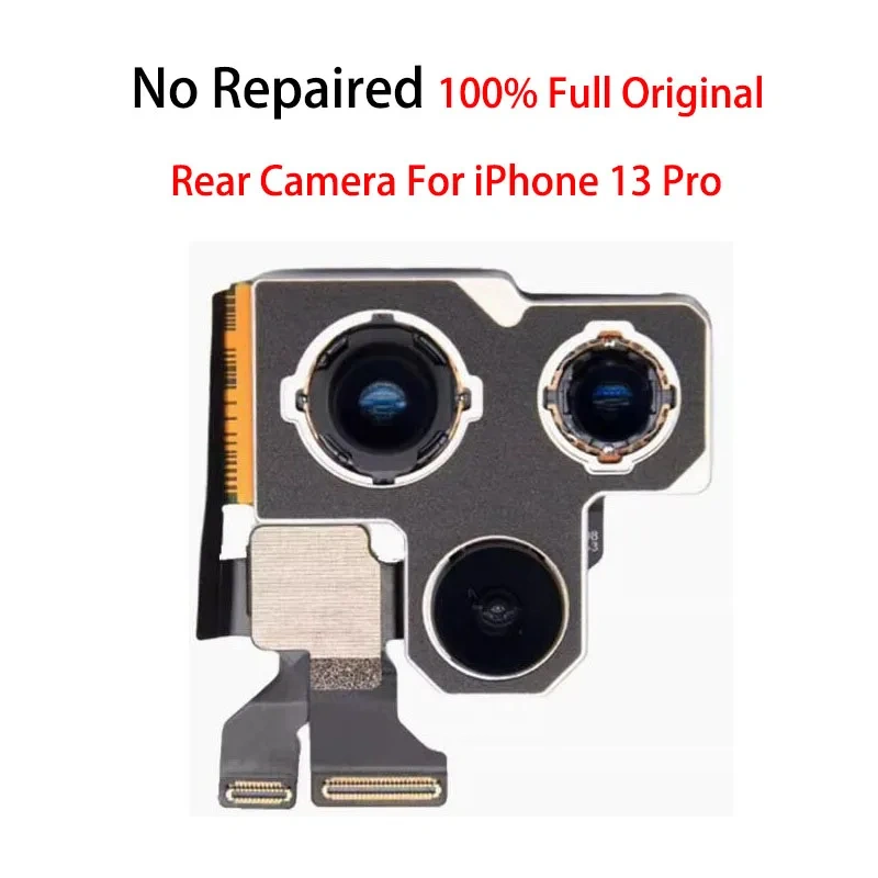 No Repaired Full Original Test Back Rear Main Camera Flash Module Sensor Flex Cable For iPhone 13 Mini Pro Max